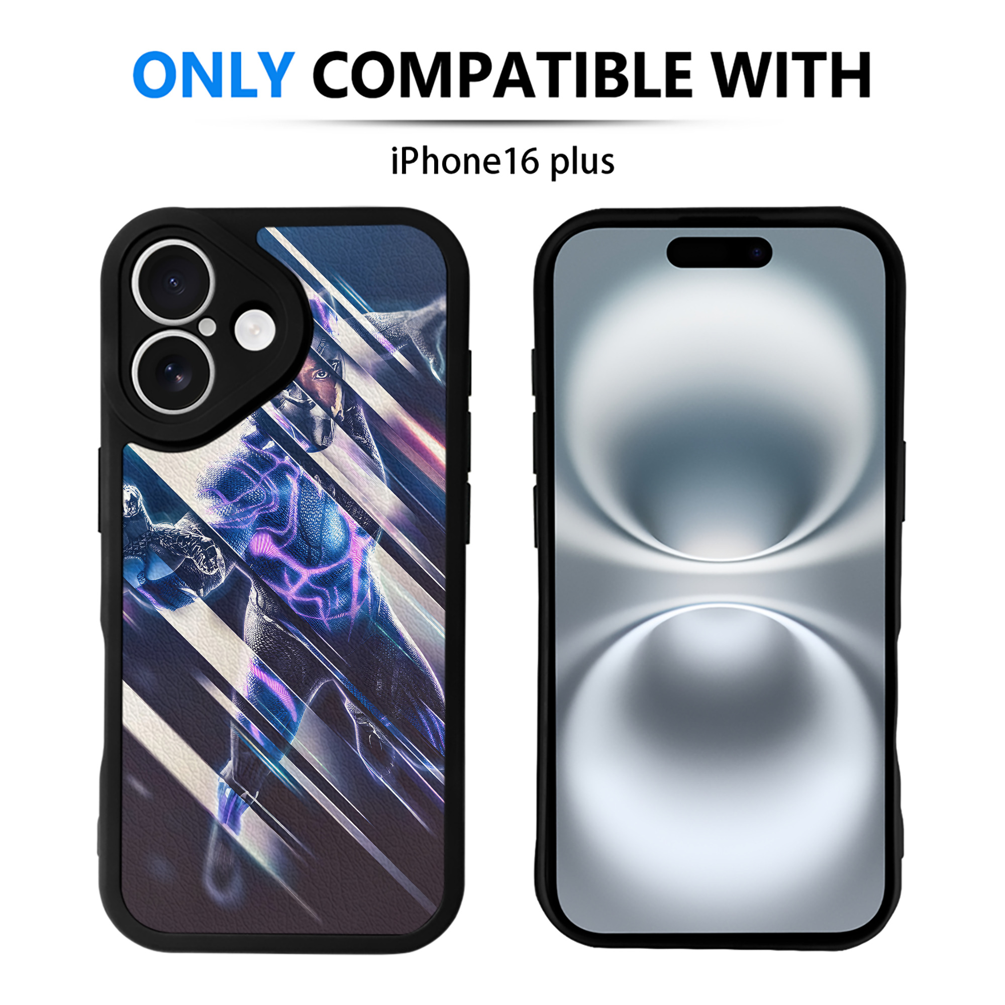（画像用） アベンジャーズ The Avengers 【iPhone 16シリーズ対応】シリコンスマホケース（レザー調） 材質：シリコン